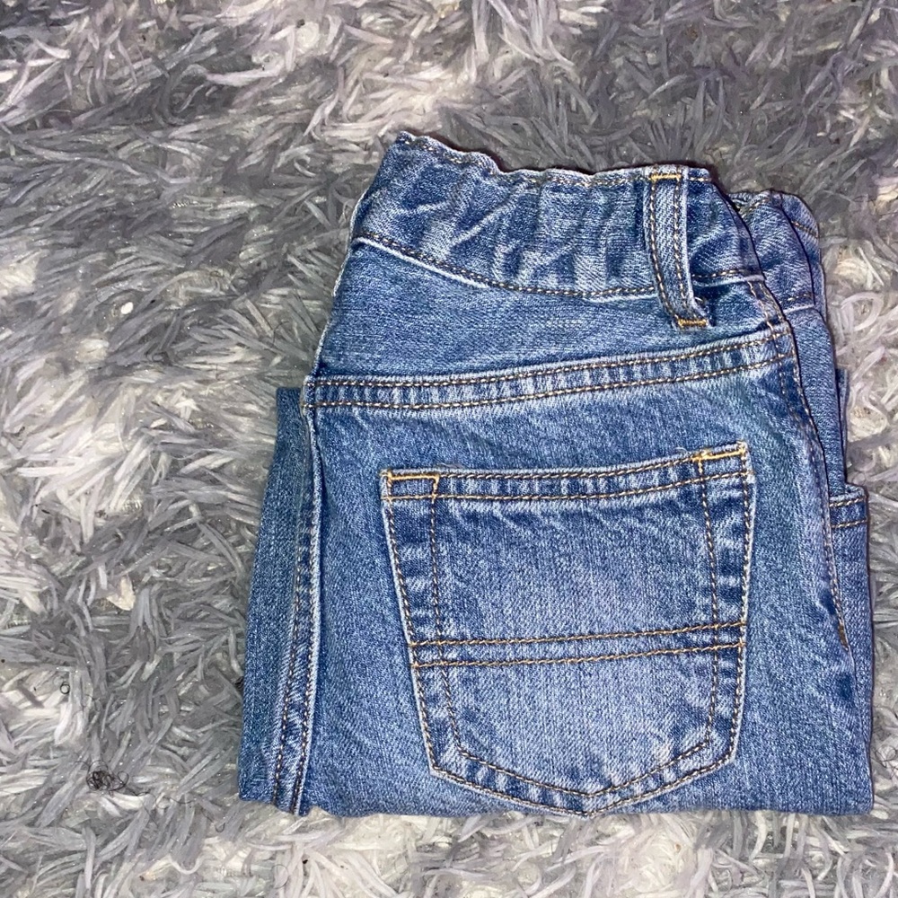 Light blue classic & dark blue skinny B’gosh 5T